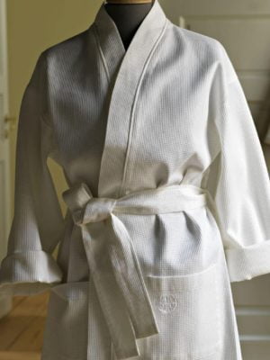 Kimono morgenkåpe, White 2