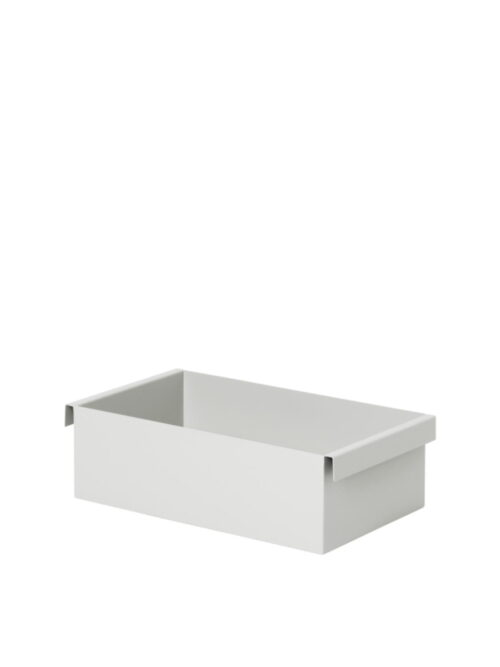 Plant Box Container, Light Grey