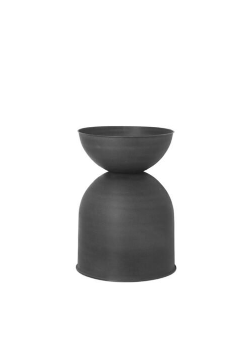 Hourglass Pot Medium, Black 2