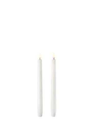 Taper LED candle Twin Pack 20 cm
