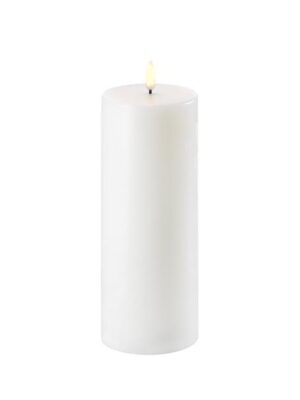 Pillar Candle Nordic White 7,8×23,1 cm