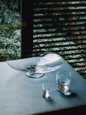 Bubble Glass Tray, Ø 36 cm 2