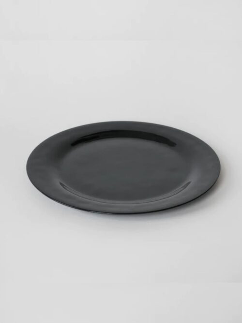 Dinner plate 28 cm, Black
