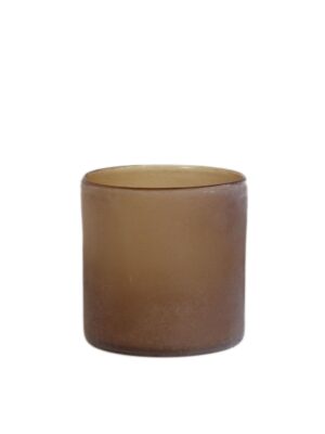 Frost Candleholder M, Brown