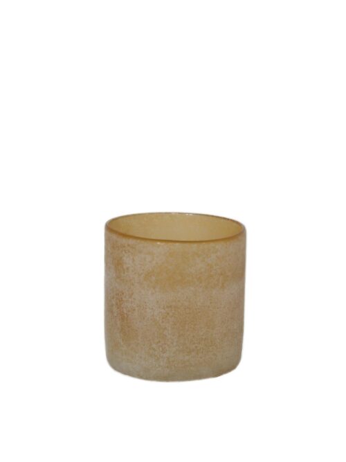 Frost candleholder S, Amber
