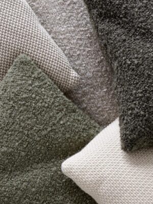 Collect Cushion Soft Boucle, Moss 2