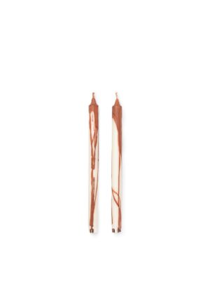 Dryp Candles Rust, Set of 2