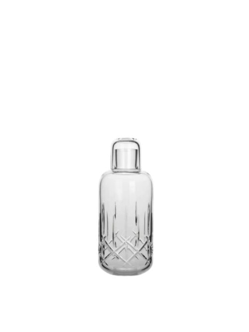 Crystal Glass Water bottle small, 1 L