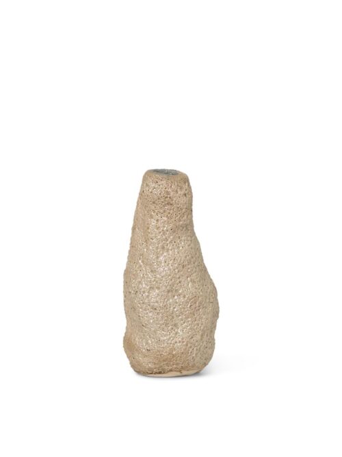 Vulca Mini Vase, Metallic Coral
