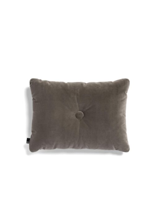 Dot Cushion-1 dot-Soft-Warm grey 60 x 45 cm