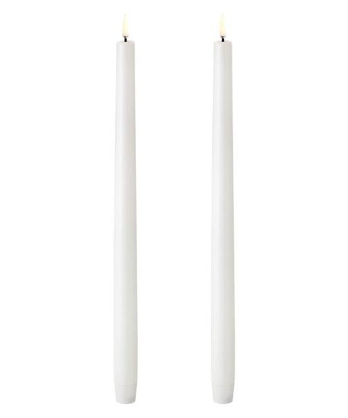 Taper LED Candle Twin Pack 35 cm