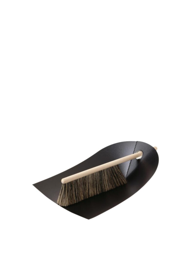 Dustpan & Broom Black