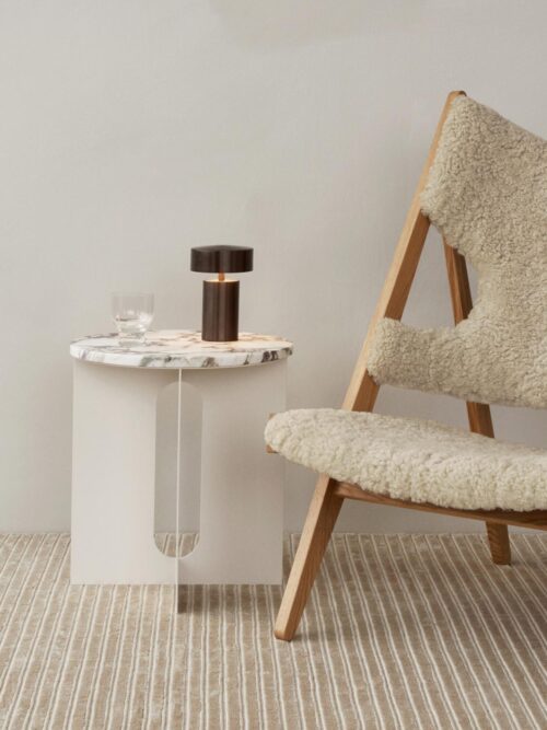 Androgyne Side Table, Stone 2