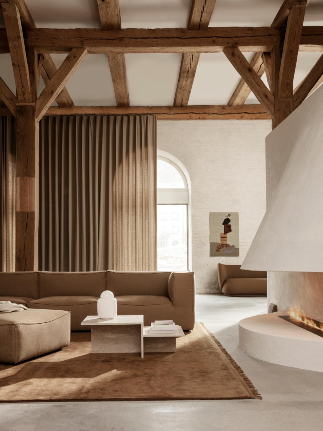 Distinct Coffee Table, Travertine 2 Distinct Coffee Table, Travertine 2