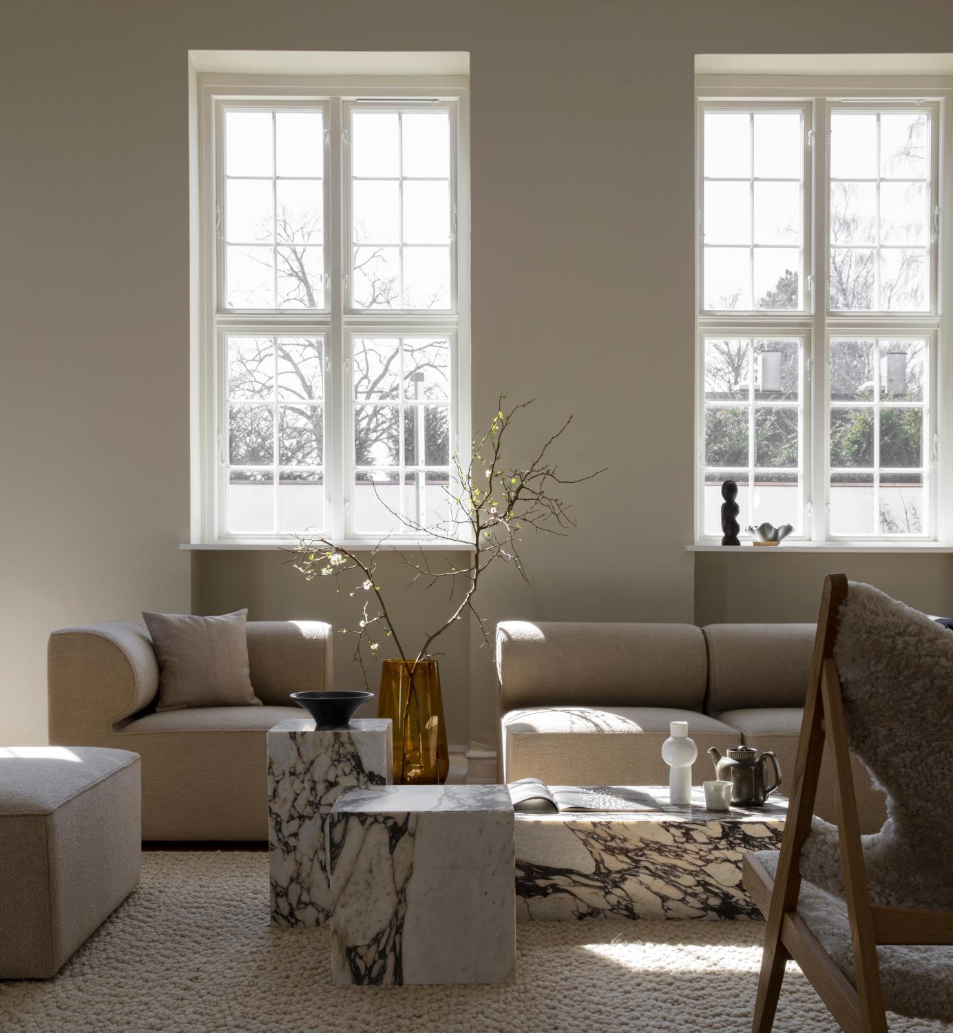 Eave Modular Sofa 86, 3-seter, Hjørne m/pall 3 Eave Modular Sofa 86, 3-seter, Hjørne m/pall 3