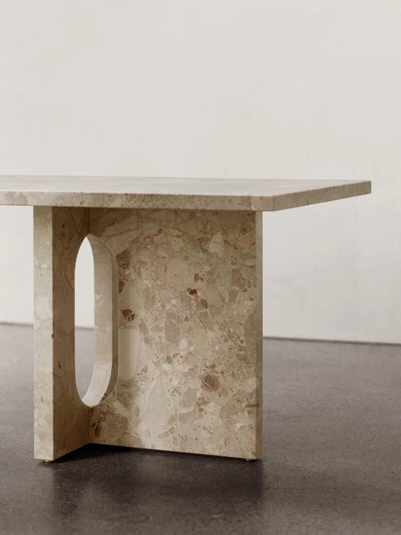 Androgyne Lounge Table, Stone 8