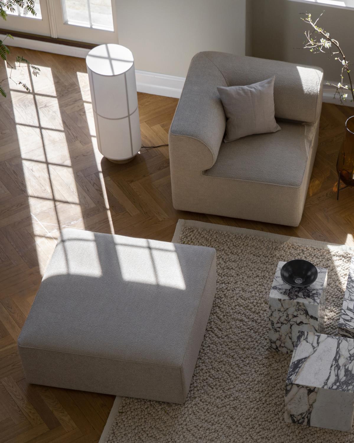 Eave Modular Sofa 86, 3-seter, Hjørne m/pall 4 Eave Modular Sofa 86, 3-seter, Hjørne m/pall 4