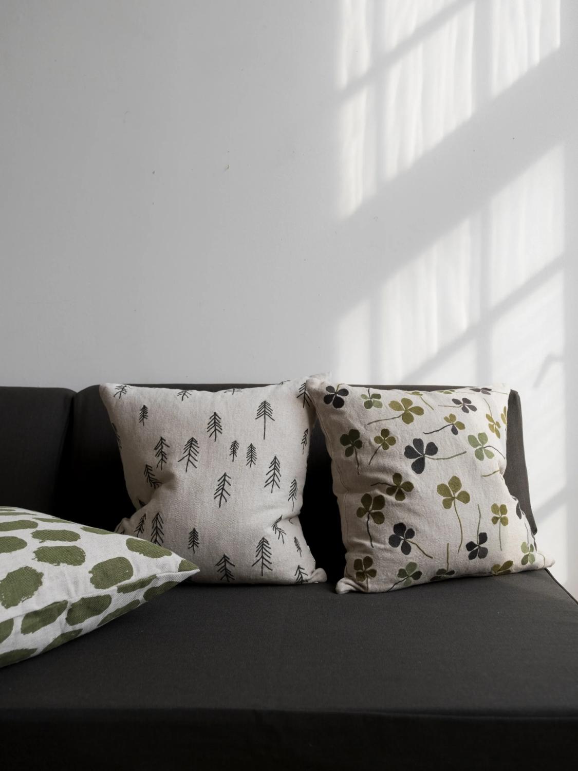 Clover green putetrekk, 48 x 48 cm 5 Clover green putetrekk, 48 x 48 cm 5