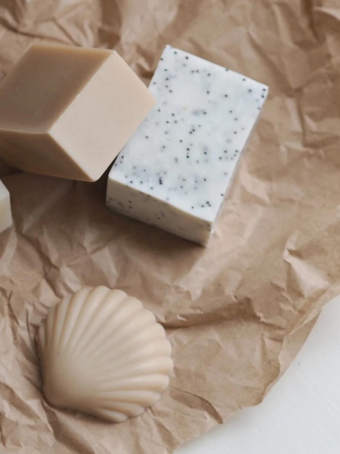 Sea Salt Såpestykke m/scrub, uparfymert 2 Sea Salt Såpestykke m/scrub, uparfymert 2