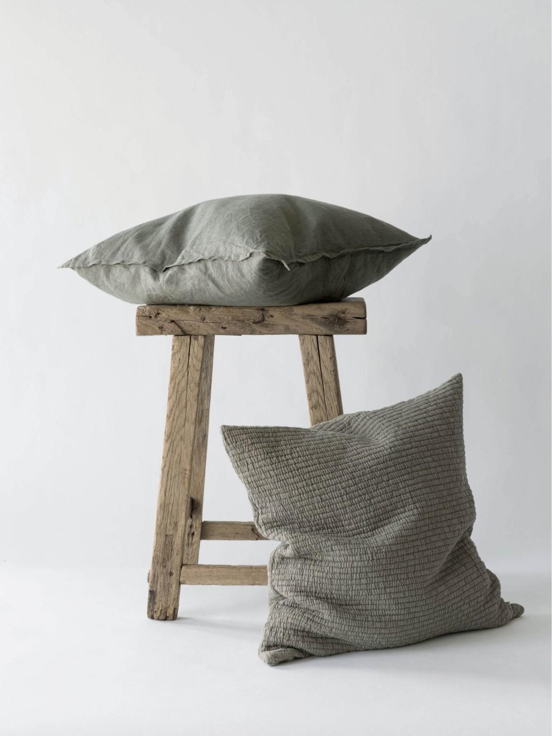 Brick Olive putetrekk, 50 x 50 cm 2 Brick Olive putetrekk, 50 x 50 cm 2