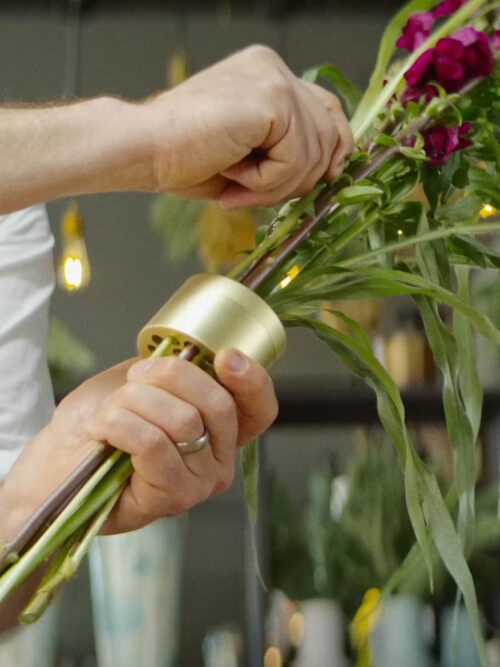 Hanataba Bouquet Twister, Champagne Gold, sett av to 2