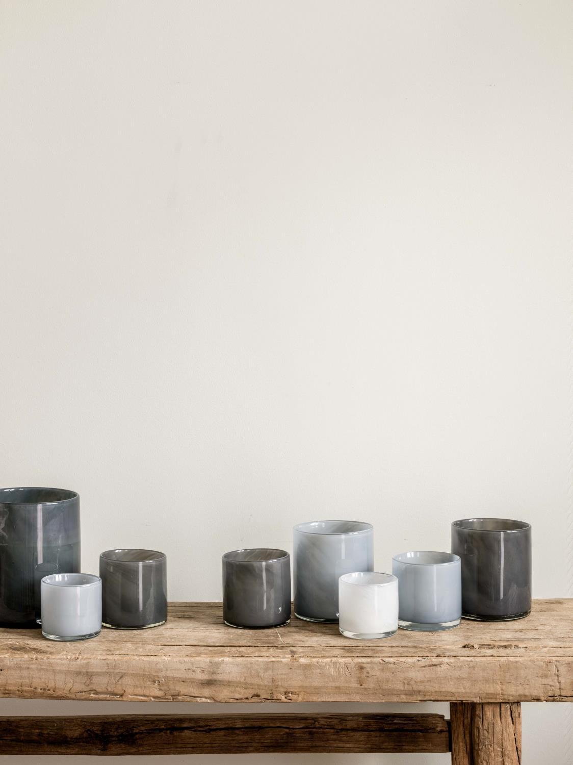 Lyric candleholder, Dark grey 2 Lyric candleholder, Dark grey 2