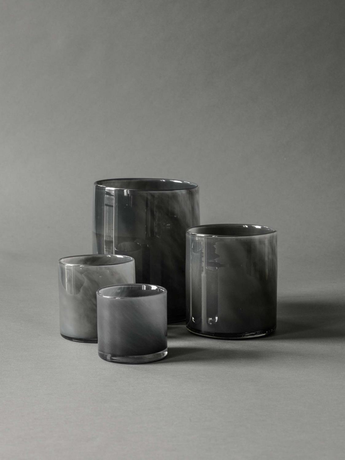 Lyric candleholder, Dark grey 3 Lyric candleholder, Dark grey 3