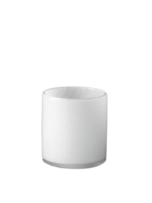 Lyric candleholder, White