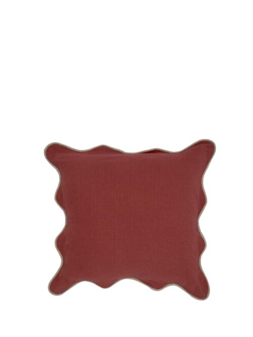 Aya Rød Putetrekk, 48 x 48 cm