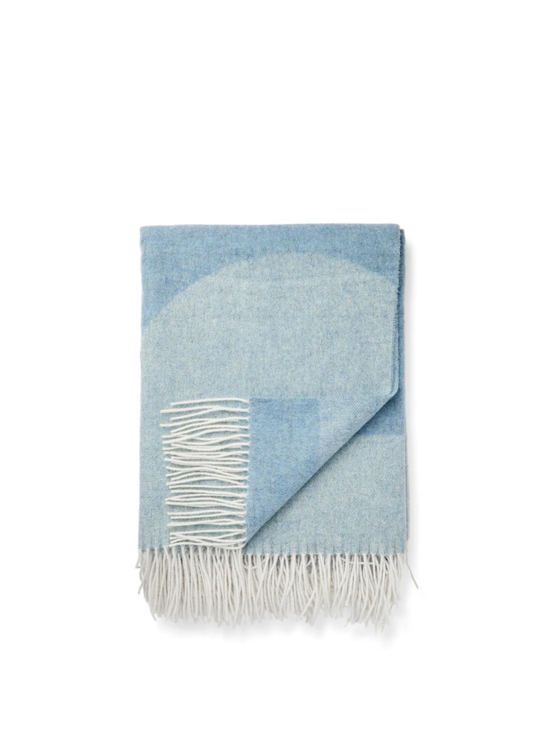 Waves Pledd, Mineral Blue Waves Pledd, Mineral Blue