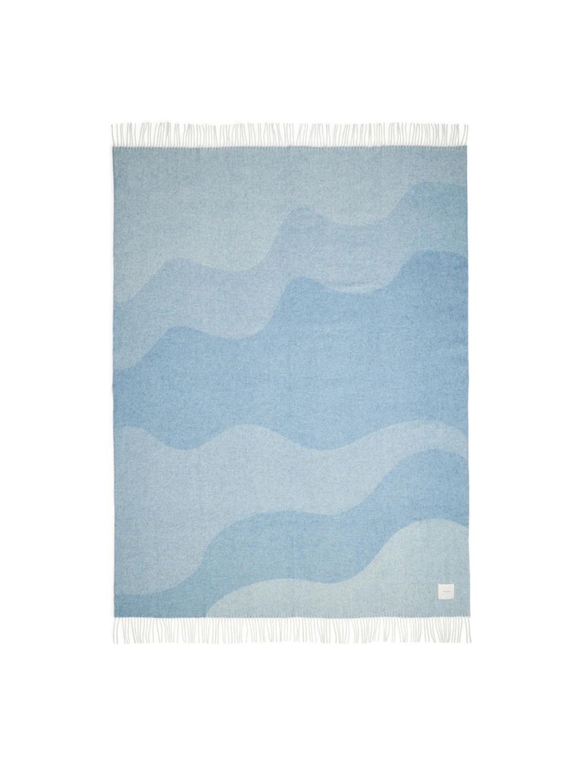 Waves Pledd, Mineral Blue 4 Waves Pledd, Mineral Blue 4