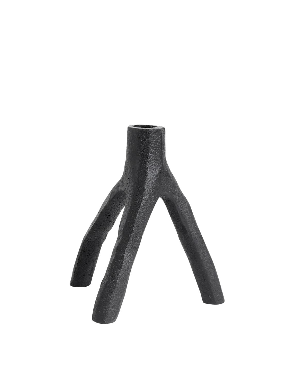 Aion lysestake svart, 22 cm Aion lysestake svart, 22 cm