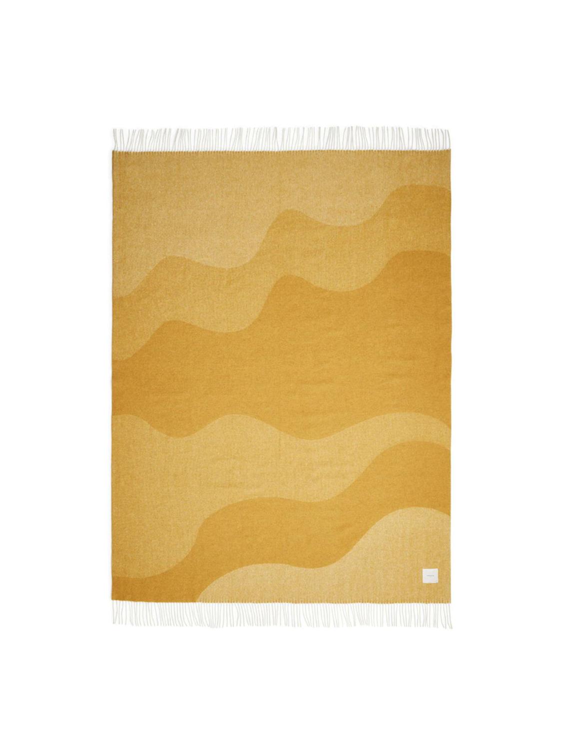 Waves Pledd, Mustard 2 Waves Pledd, Mustard 2