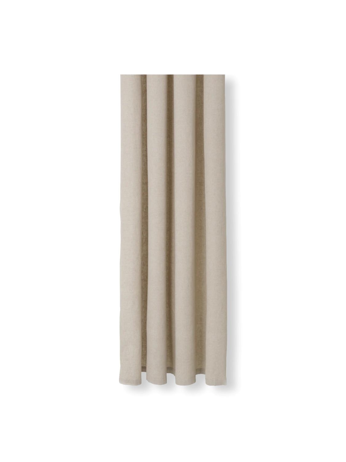 Chambray Shower Curtain, Sand Chambray Shower Curtain, Sand