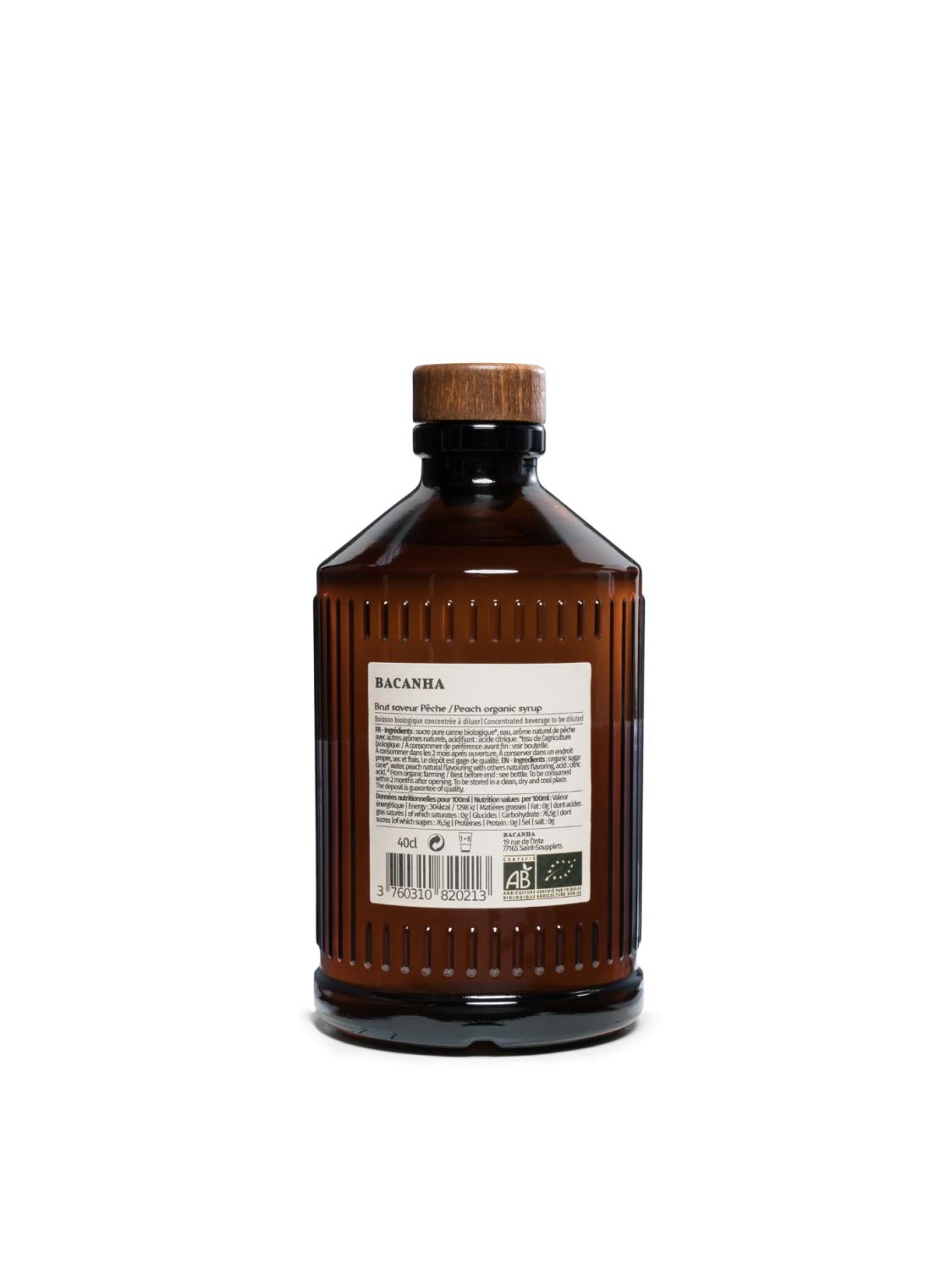 White Peach organisk sirup, 400 ml 3 White Peach organisk sirup, 400 ml 3