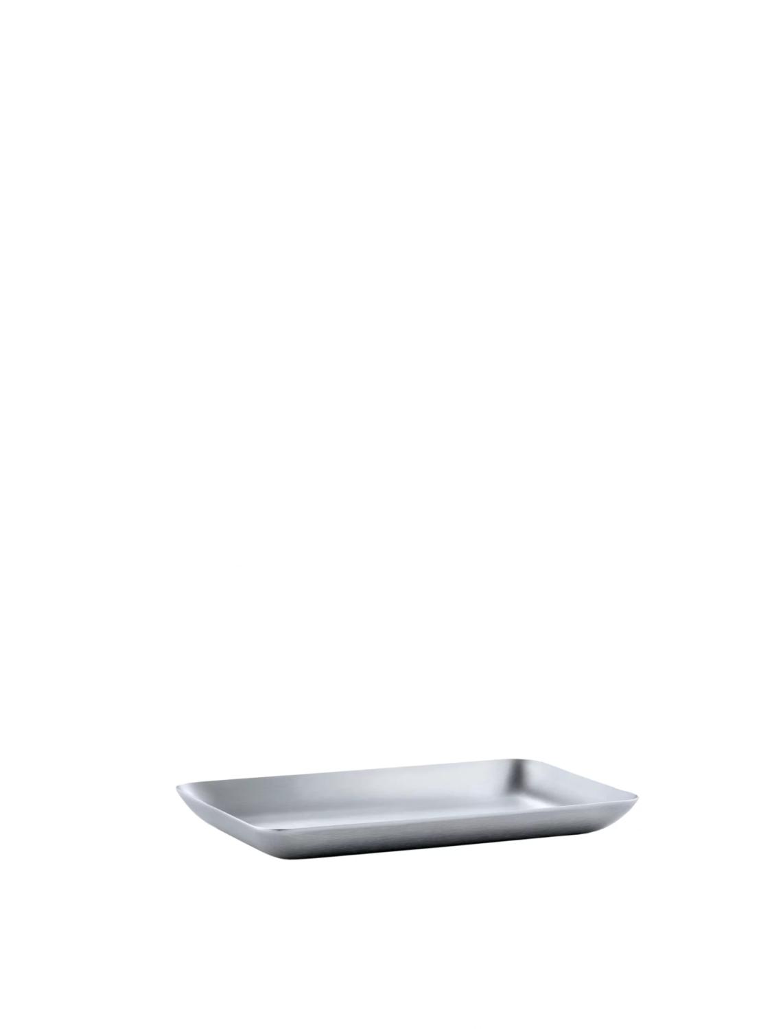 Tray, stainless steel, 10 x 17 cm