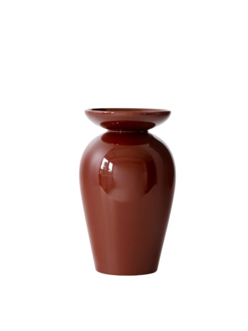Momento Vase JH47, Red Brown