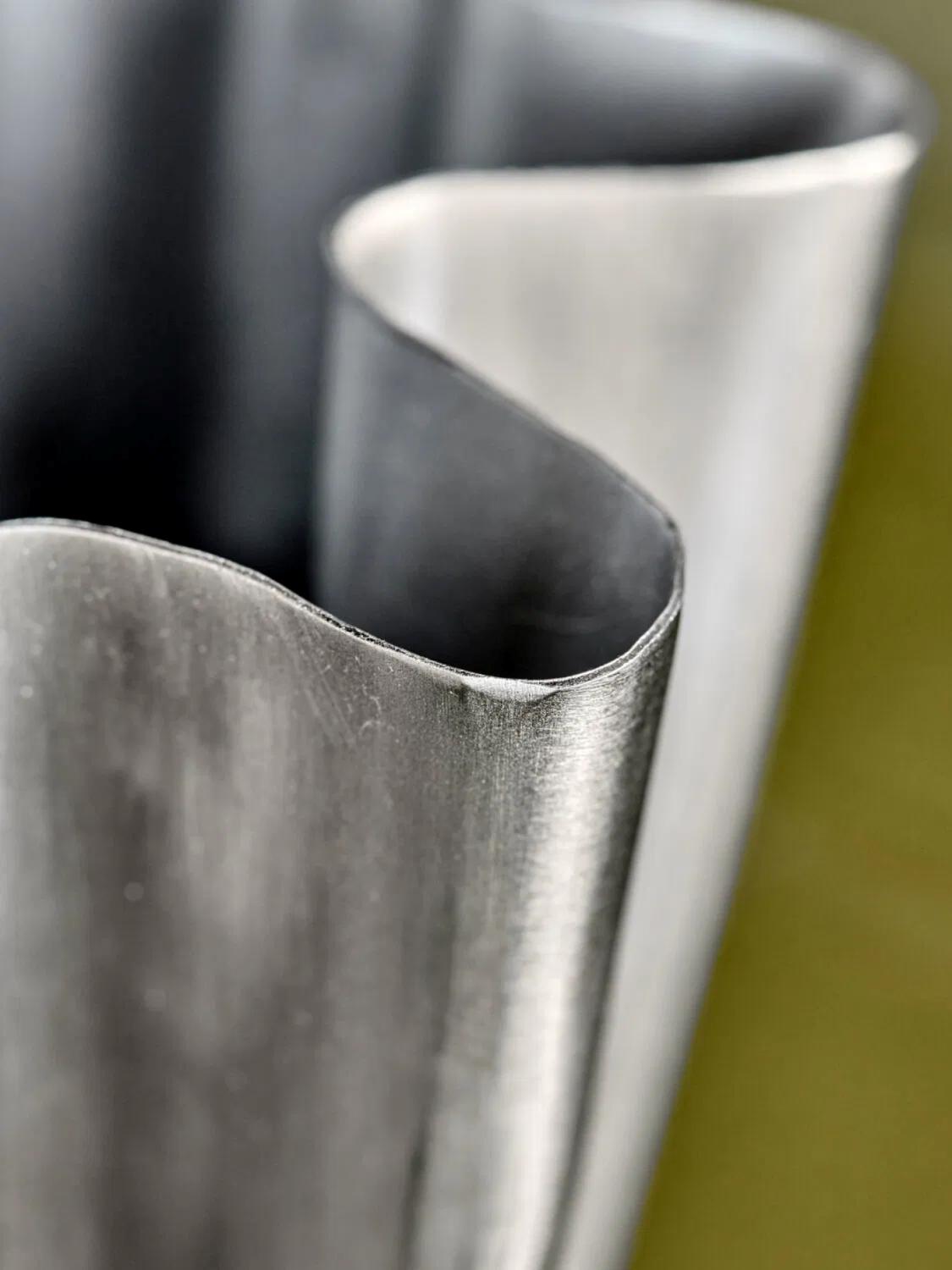 Flood Vase, Brushed silver 3 Flood Vase, Brushed silver 3