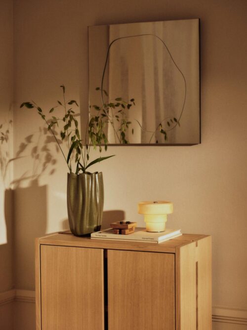 Ripple Portable lamp, Oat 2