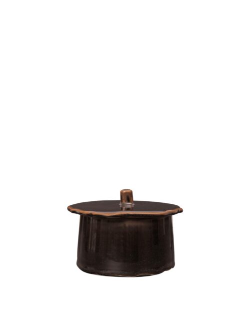 Marnen Jar, Small, Carbon Brown