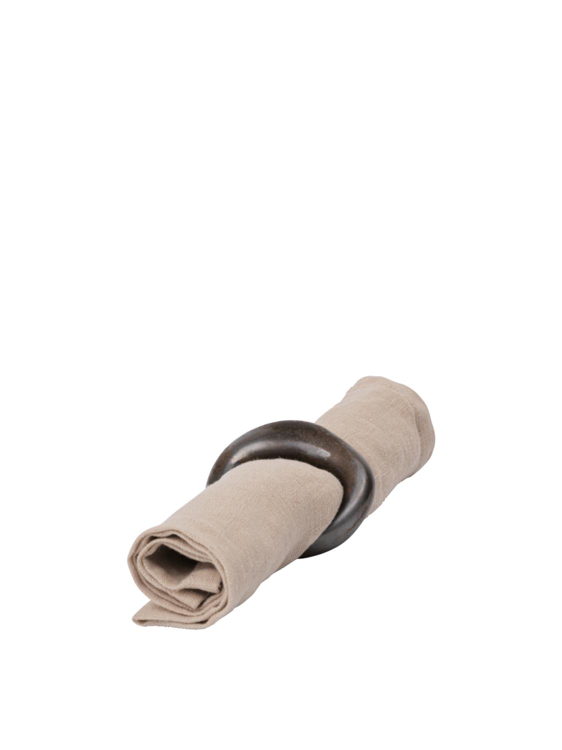 Orrith Napkin Rings, Rustic Bronze, Sett av 4 3 Orrith Napkin Rings, Rustic Bronze, Sett av 4 3