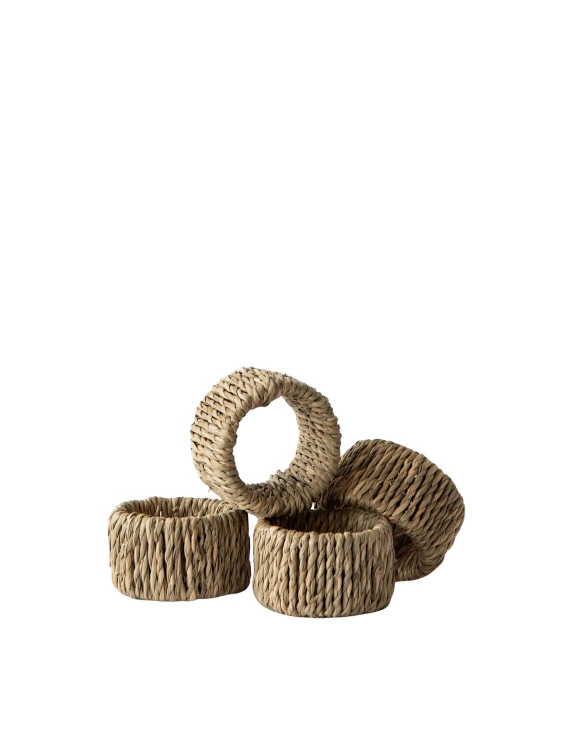Nori serviettring, sett av 4, natural Nori serviettring, sett av 4, natural