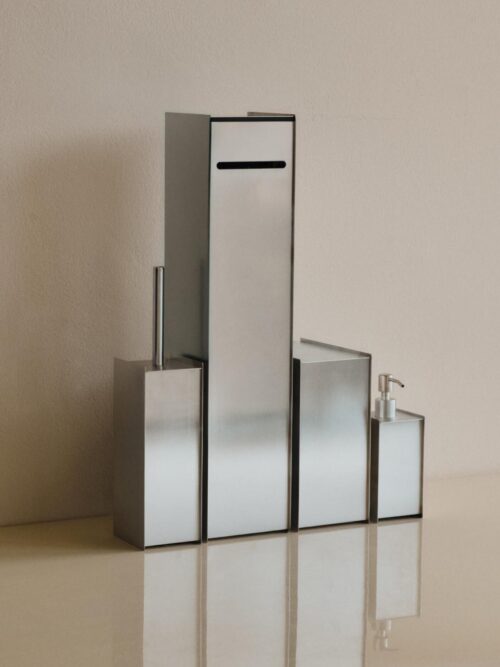 Sama Bin, Brushed Stainless Steel 2