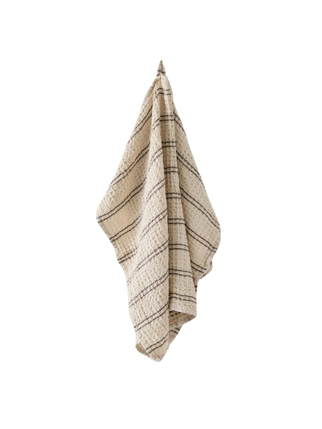 Nella Taupe Waffle Håndkle, 50 x 70 cm Nella Taupe Waffle Håndkle, 50 x 70 cm