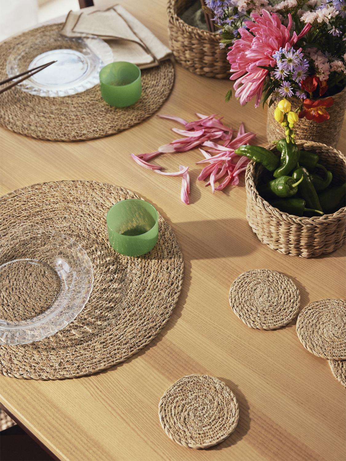 Emil coaster, natural 2 Emil coaster, natural 2
