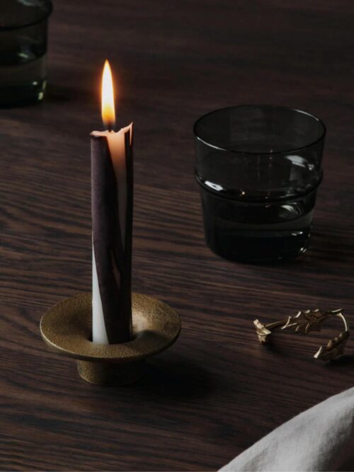 Dryp Candles, Dark Chocolate, sett av 2 2