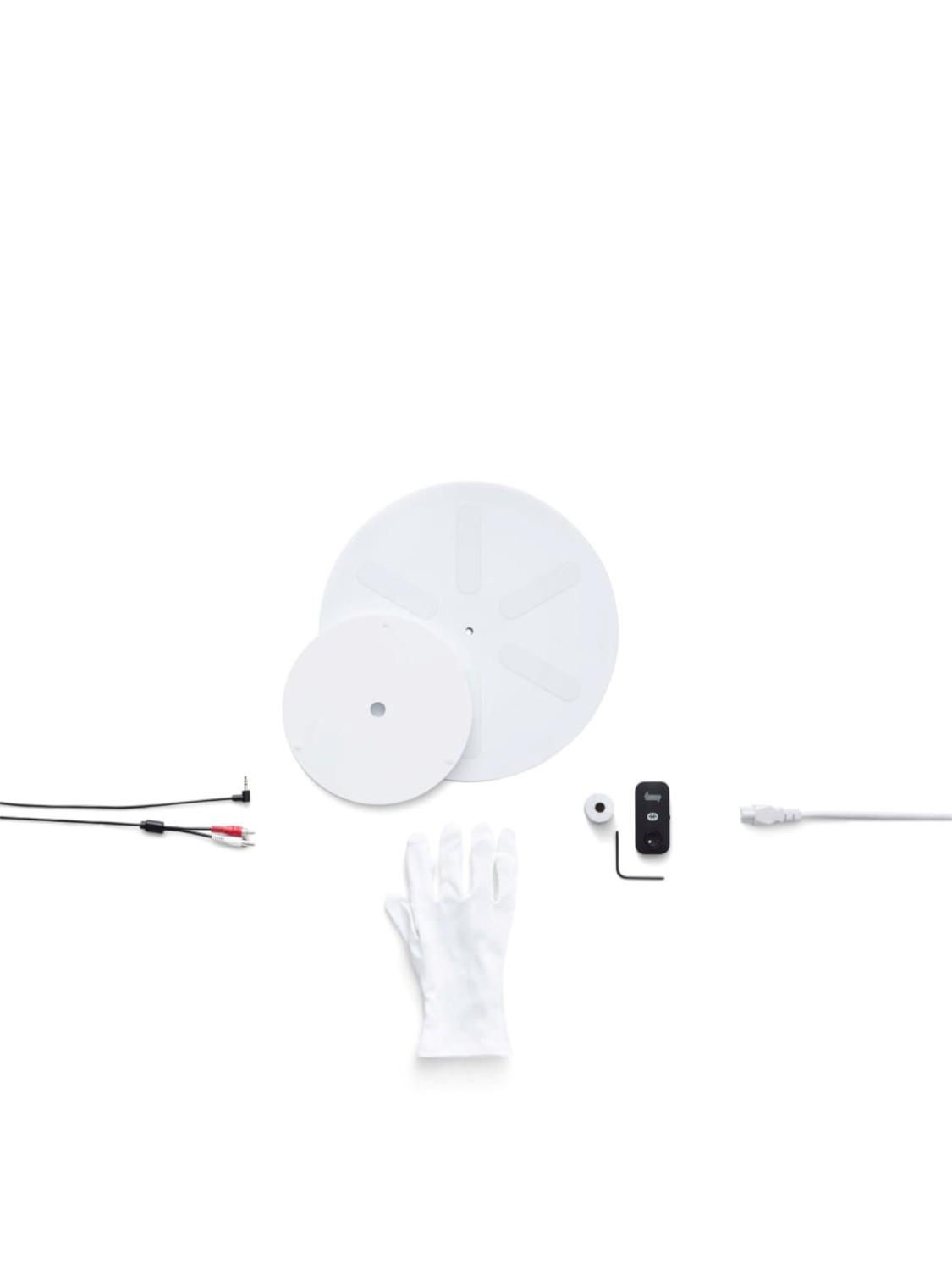 Transparent Turntable, White 8 Transparent Turntable, White 8