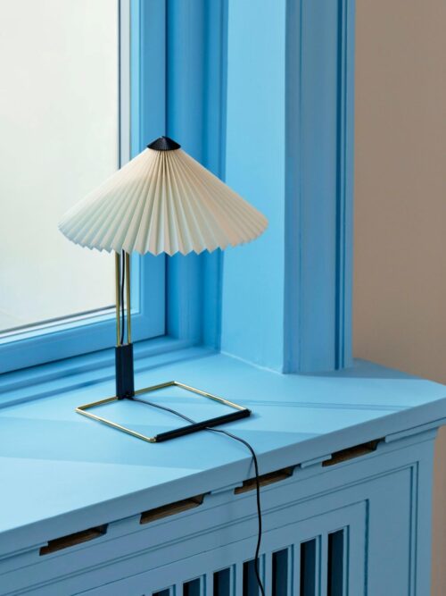 Matin Table Lamp, Polished brass base 2
