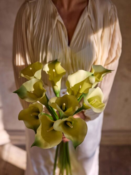Calla Lilje, Hvit, 80 cm 2