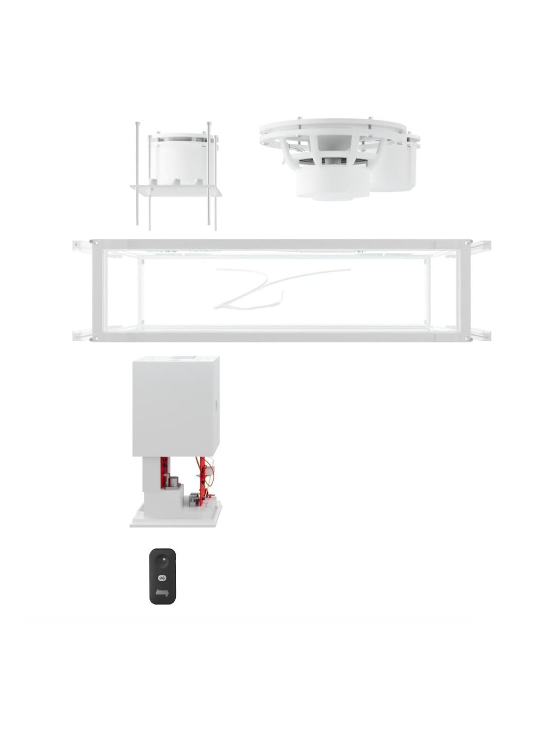 Large Transparent Speaker, White 4 Large Transparent Speaker, White 4